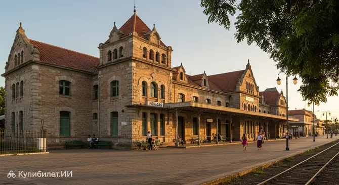 Старая железнодорожная станция Посадас