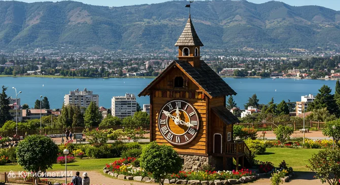 Часы-кукушка в Вилья-Карлос-Пас