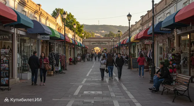 Пешеходная улица Вилья-Карлос-Пас