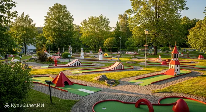 Мини-гольф Леопольдскрон