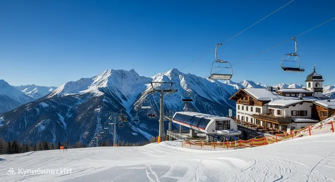 Зальцбургский горнолыжный курорт