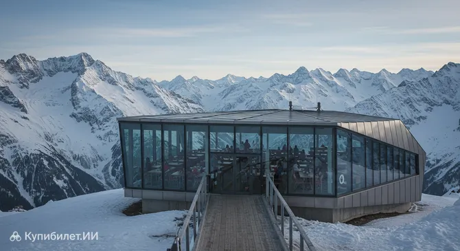 Ресторан на горе Гайслахкогль