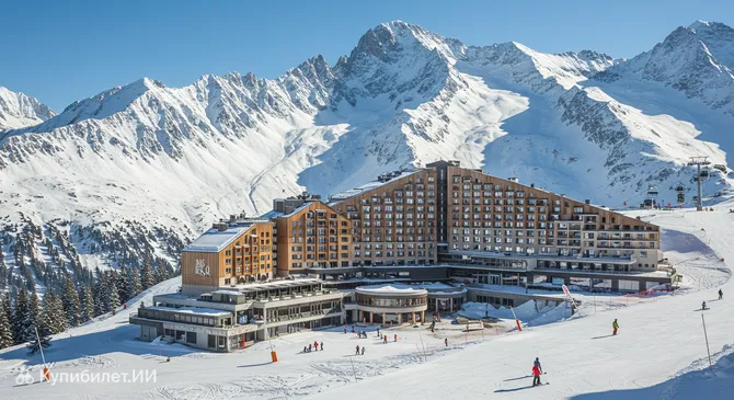 Горнолыжный курорт Зёльден