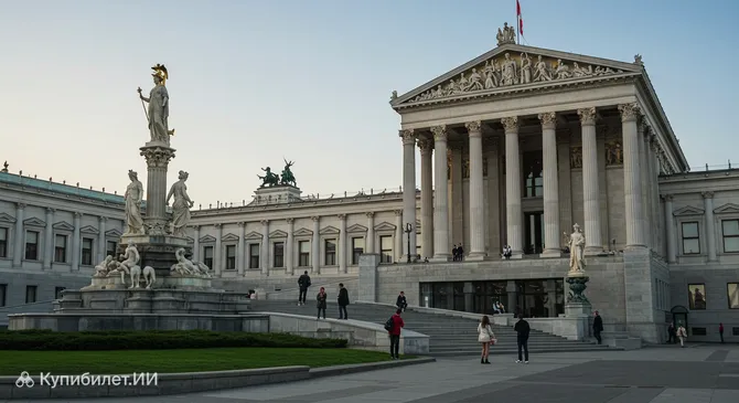 Здание парламента Австрии