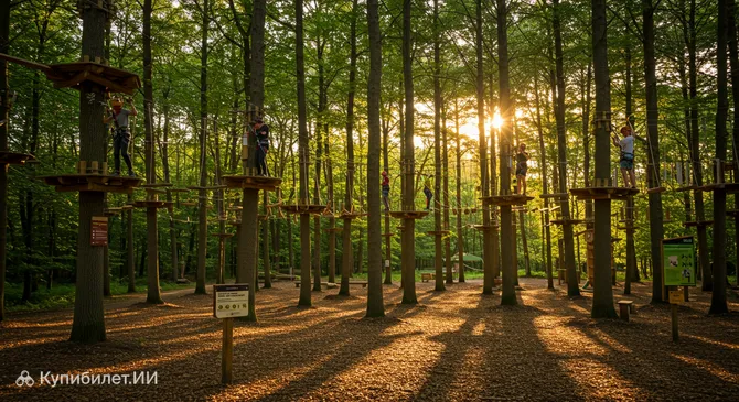 Верёвочный парк Каленберг