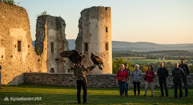 Питомник хищных птиц Кройценштайн