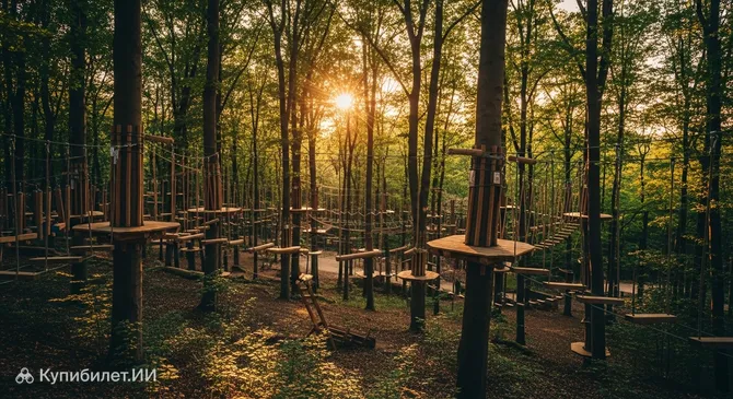 Верёвочный парк Пуркерсдорф