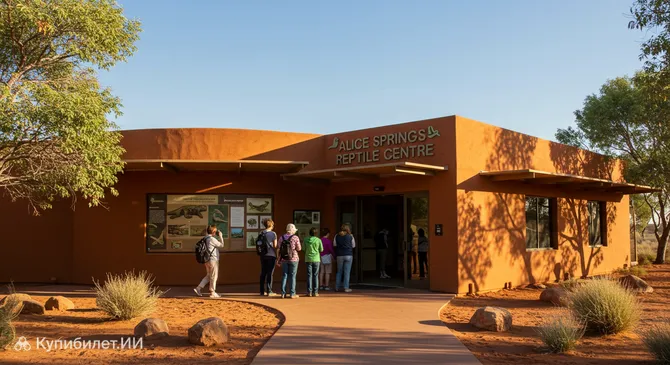 Рептильный центр Алис-Спрингс