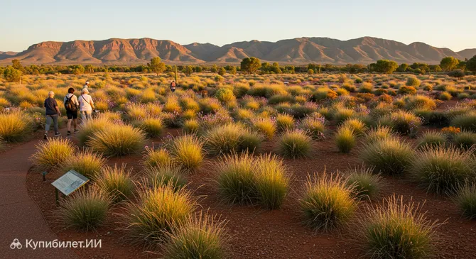 Ботанический сад Олив Пинк
