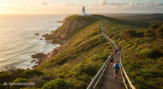 Пешеходная тропа мыса Байрон