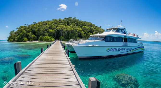 Круизы к острову Грин-Айлен и рифу
