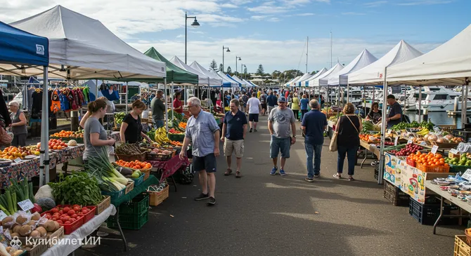 Рынок у гавани