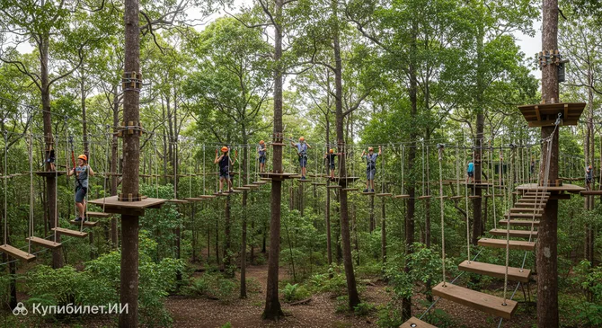Верёвочный парк Кофс-Харбор