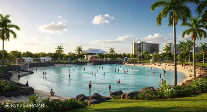 Водная набережная Дарвина