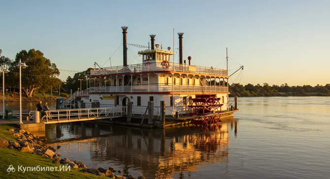 Пароходы на реке Муррей