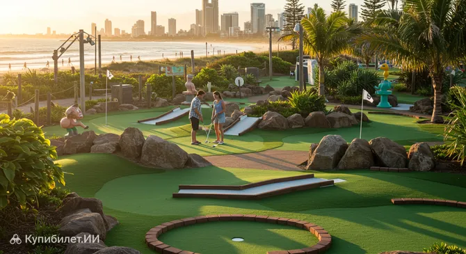 Мини-гольф Мермейд-Бич