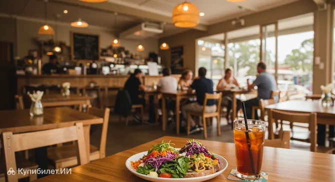 Кафе здорового питания 