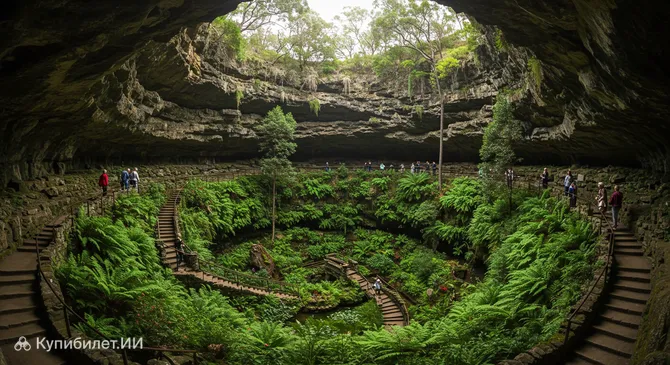 Пещерный сад