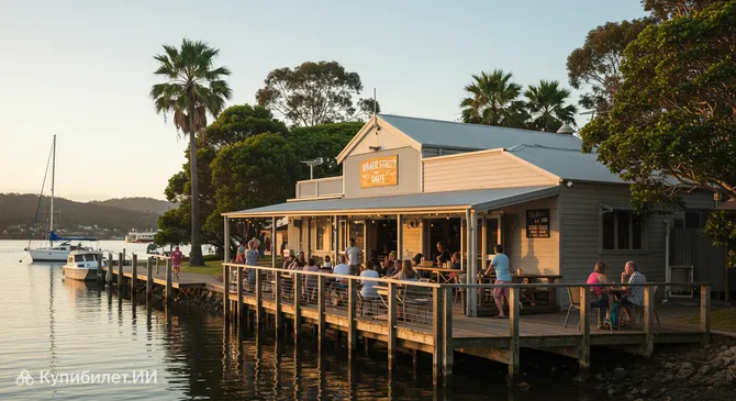 Кафе на Уорф-стрит