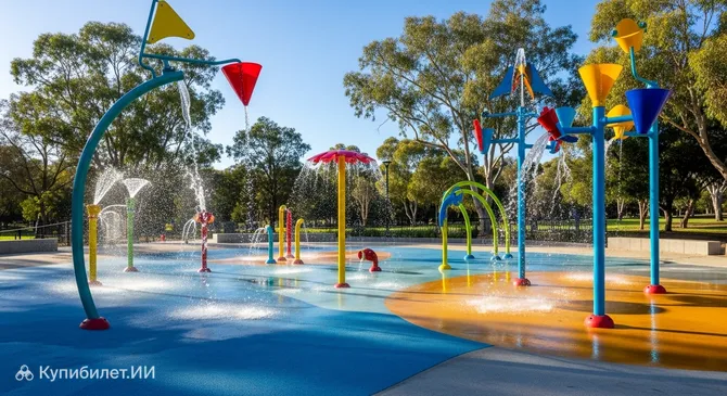Водная игровая площадка Хайд-парка