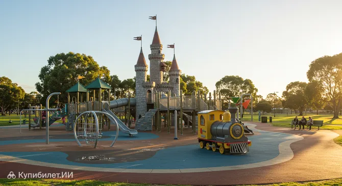 Детская игровая площадка Кидстаун