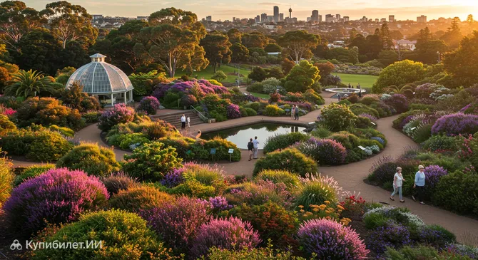 Ботанические сады Оберна