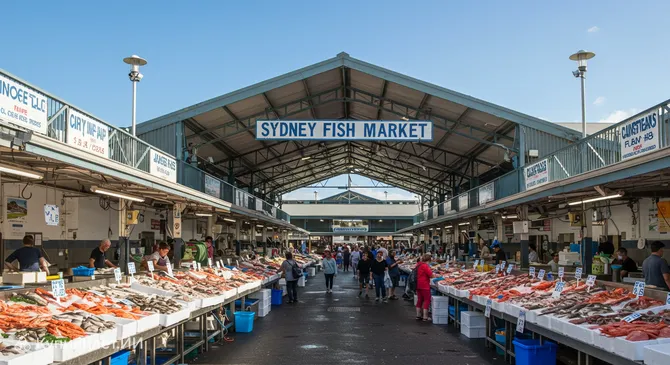 Сиднейский рыбный рынок