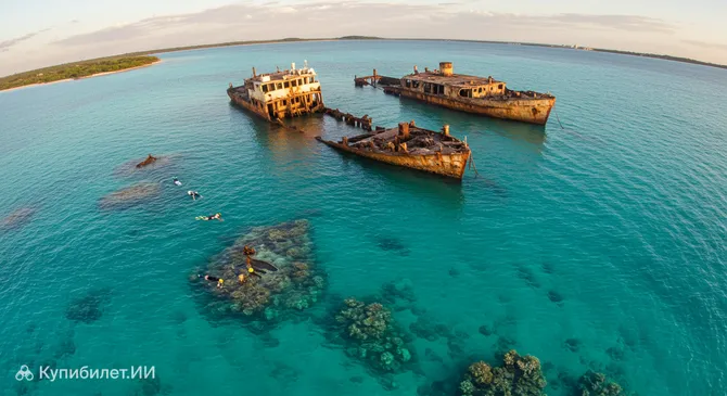 Затонувшие корабли Тангалума