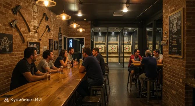 Метание топоров и эскейп-комнаты