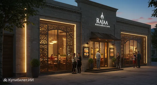 RaJa Индийская и азербайджанская кухня