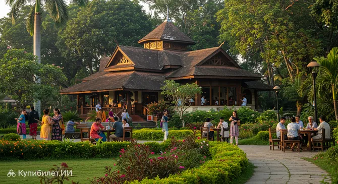 Парк и кафе Хиллвью