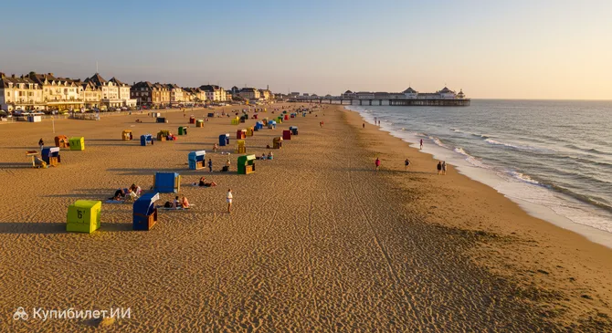 Пляж Бланкенберге