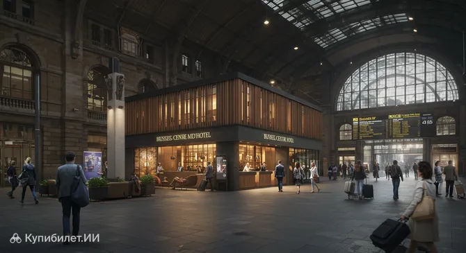 Отель Брюссель Центр Миди