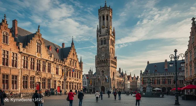 Гентская башня-колокольня