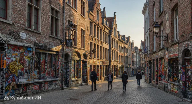 Улица граффити