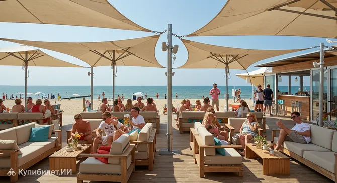 Пляжный клуб Кнокке