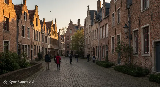 Большой бегинаж в Левене