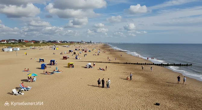 Пляж Мидделкерке