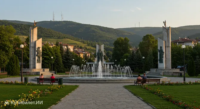 Городской сад Кырджали