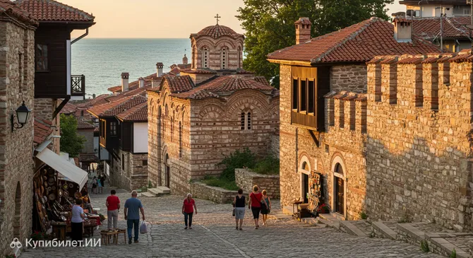 Старый город Несебр