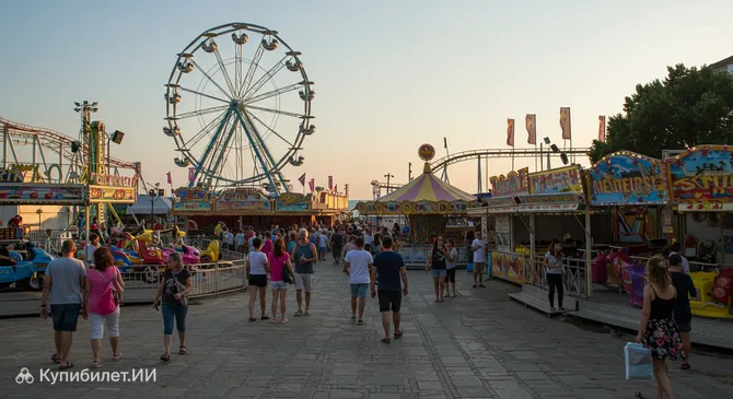 Парк аттракционов Солнечный берег