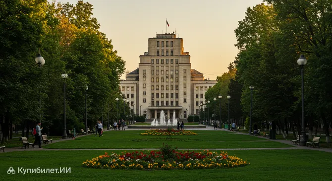 Парк Национального дворца культуры