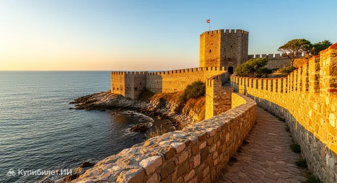 Южная крепостная стена и башня