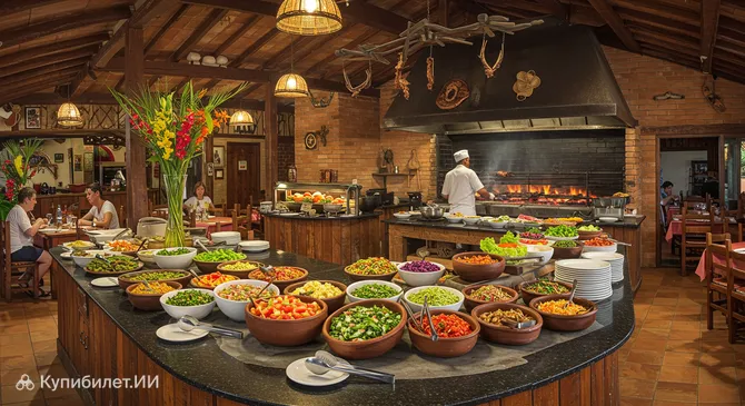 Ресторан самообслуживания и гриль Doce Prazer