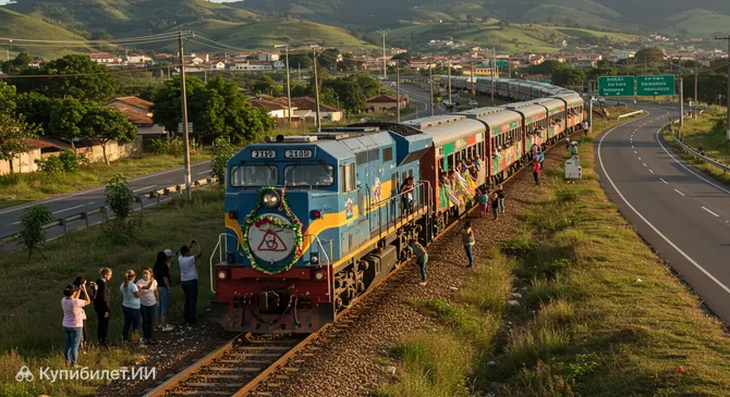Поезд паломников