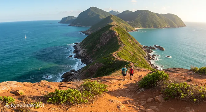 Тропа к пляжу Форну