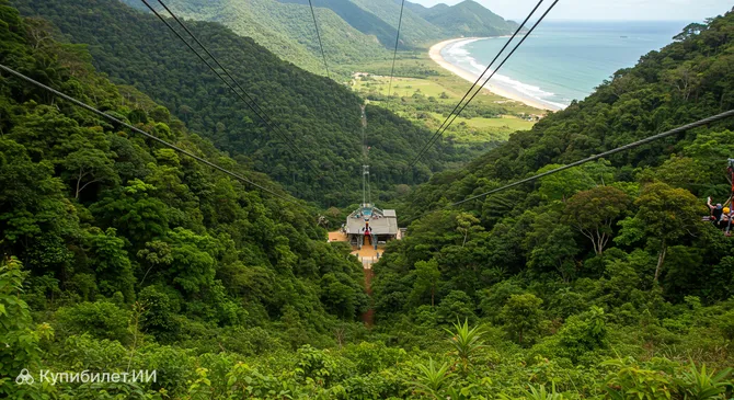 Зиплайн ZipRider, парк Унипраяс