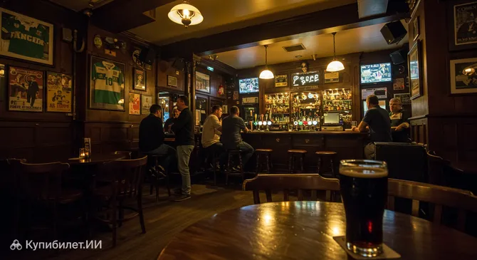 Ирландский паб Джеймса Джойса