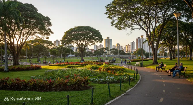 Городской парк Америку Ренне Жаннетти