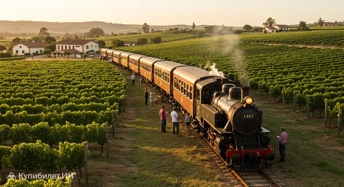 Поезд Мария-Фумаса (Винный поезд)